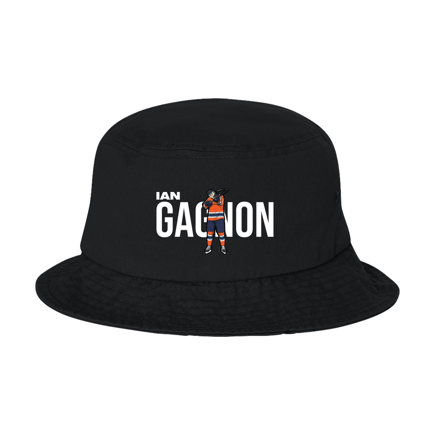 Bucket Cap — Player Name in Black