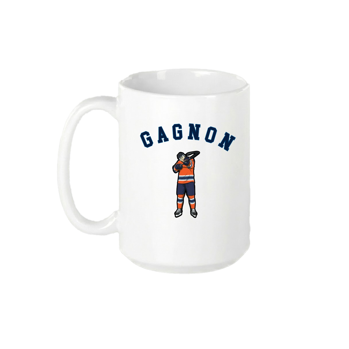 15oz Coffee Mug — Shirsey Arch in White