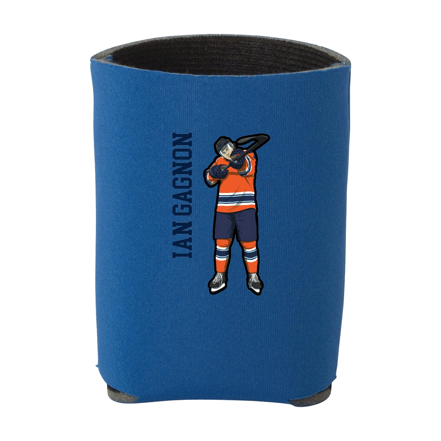 Can Holder — Name Vertical in Royal