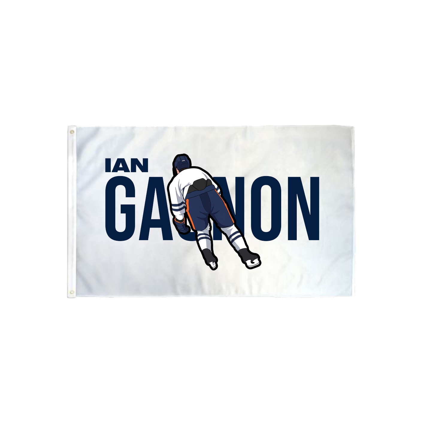 3x5 Flag — Player Name in Classic