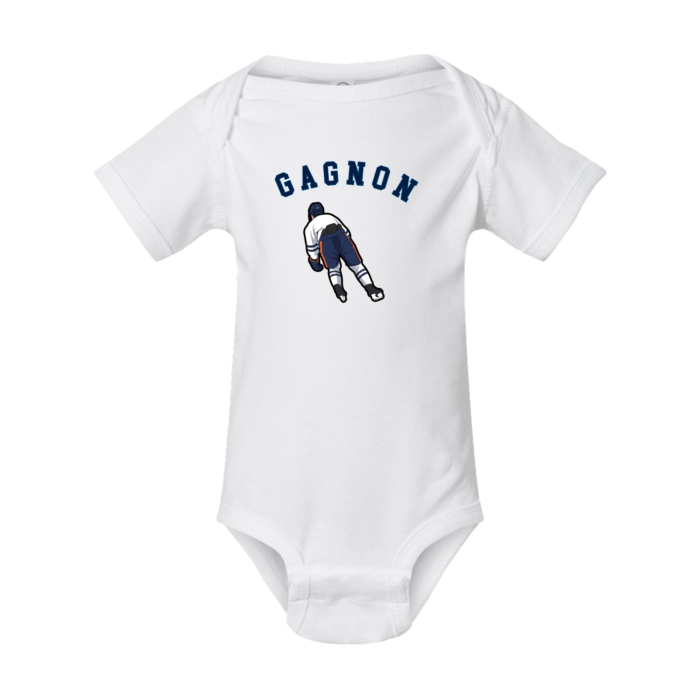 Baby Onesie — Shirsey Arch in White