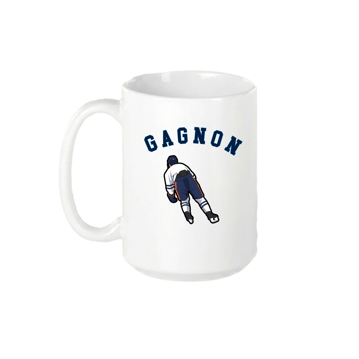 15oz Coffee Mug — Shirsey Arch in White