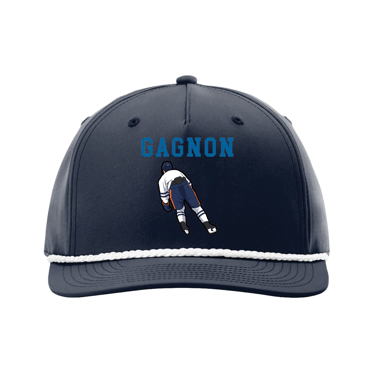 Five-Panel Classic Rope Cap — Shirsey in Navy