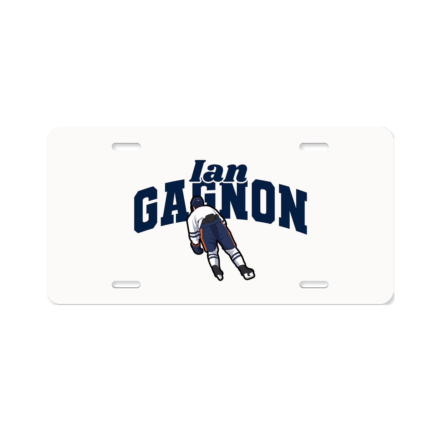 License Plate — Signature Arch in Classic