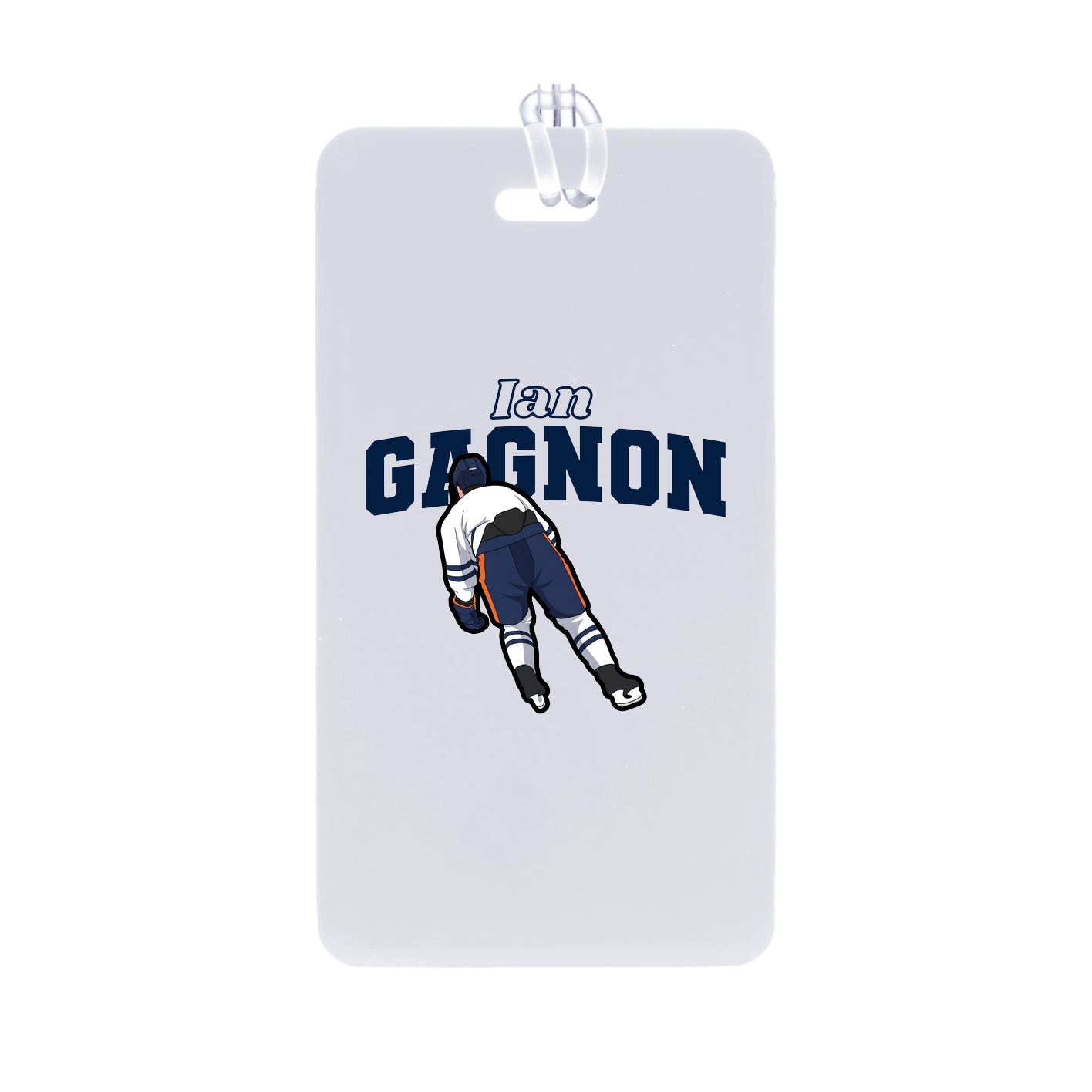 Bag Tag — Name Arch in Classic
