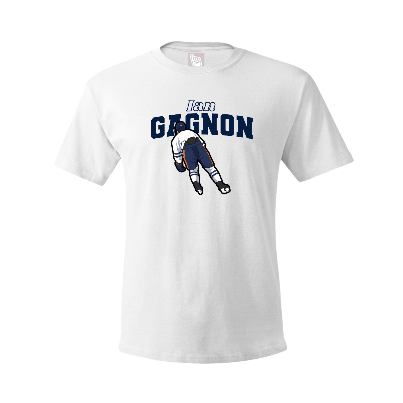 Tee — Name Arch in White