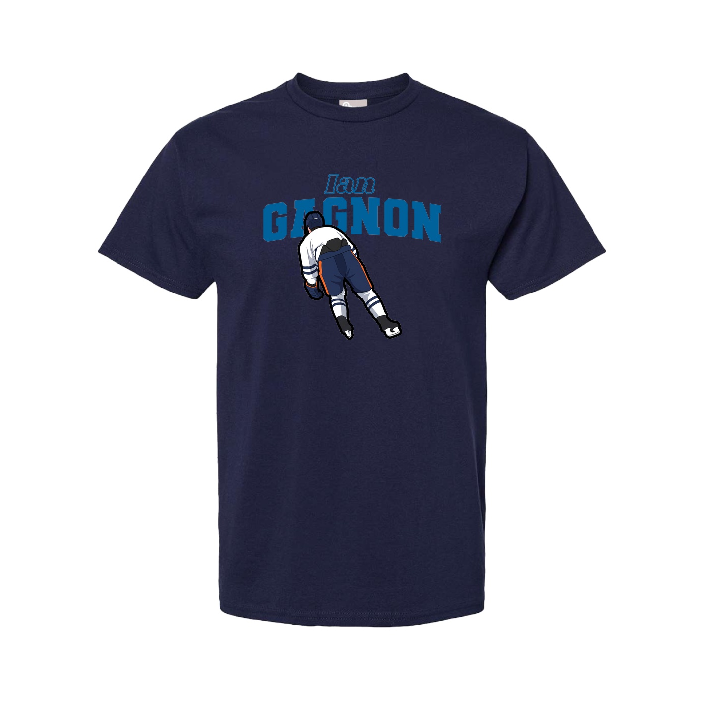 Youth Tee — Name Arch in Navy