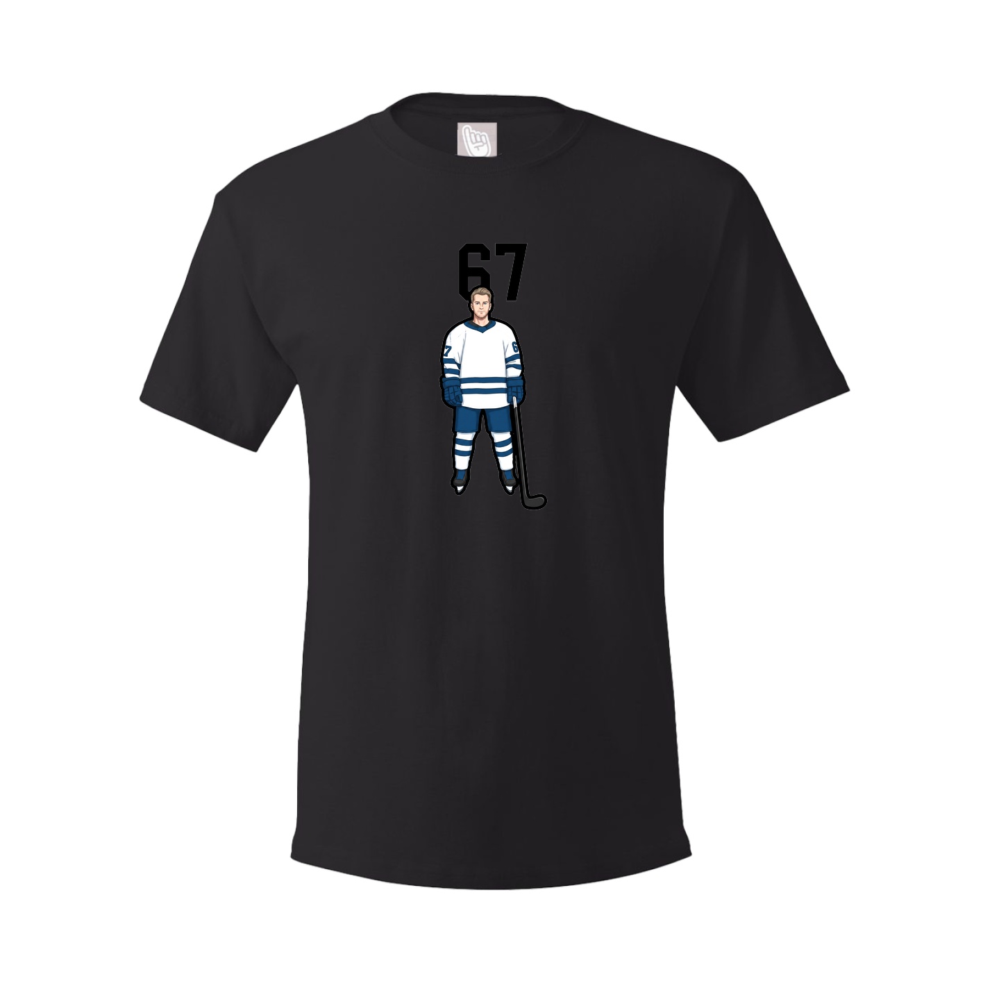 Tee — Number Top in Black