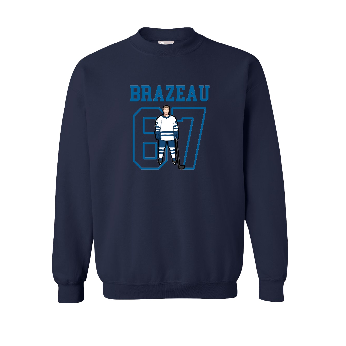 Fleece Crew — Shirsey in Navy