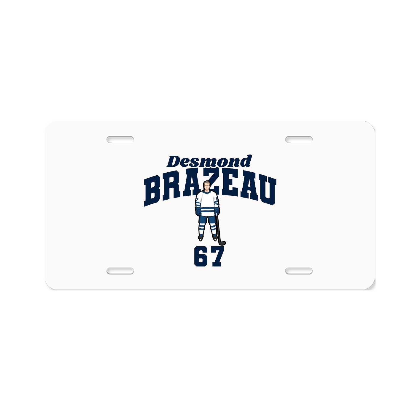 License Plate — Signature Arch in Classic