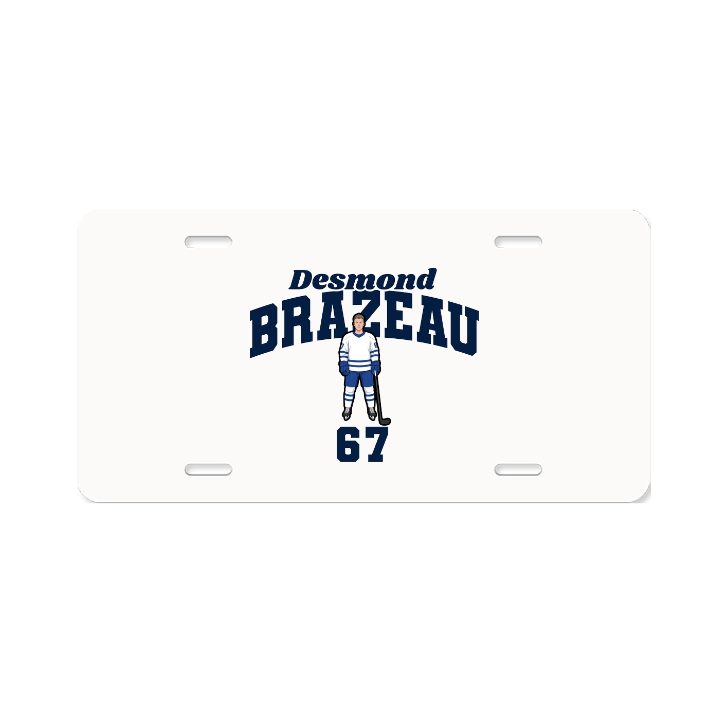 License Plate — Signature Arch in Classic