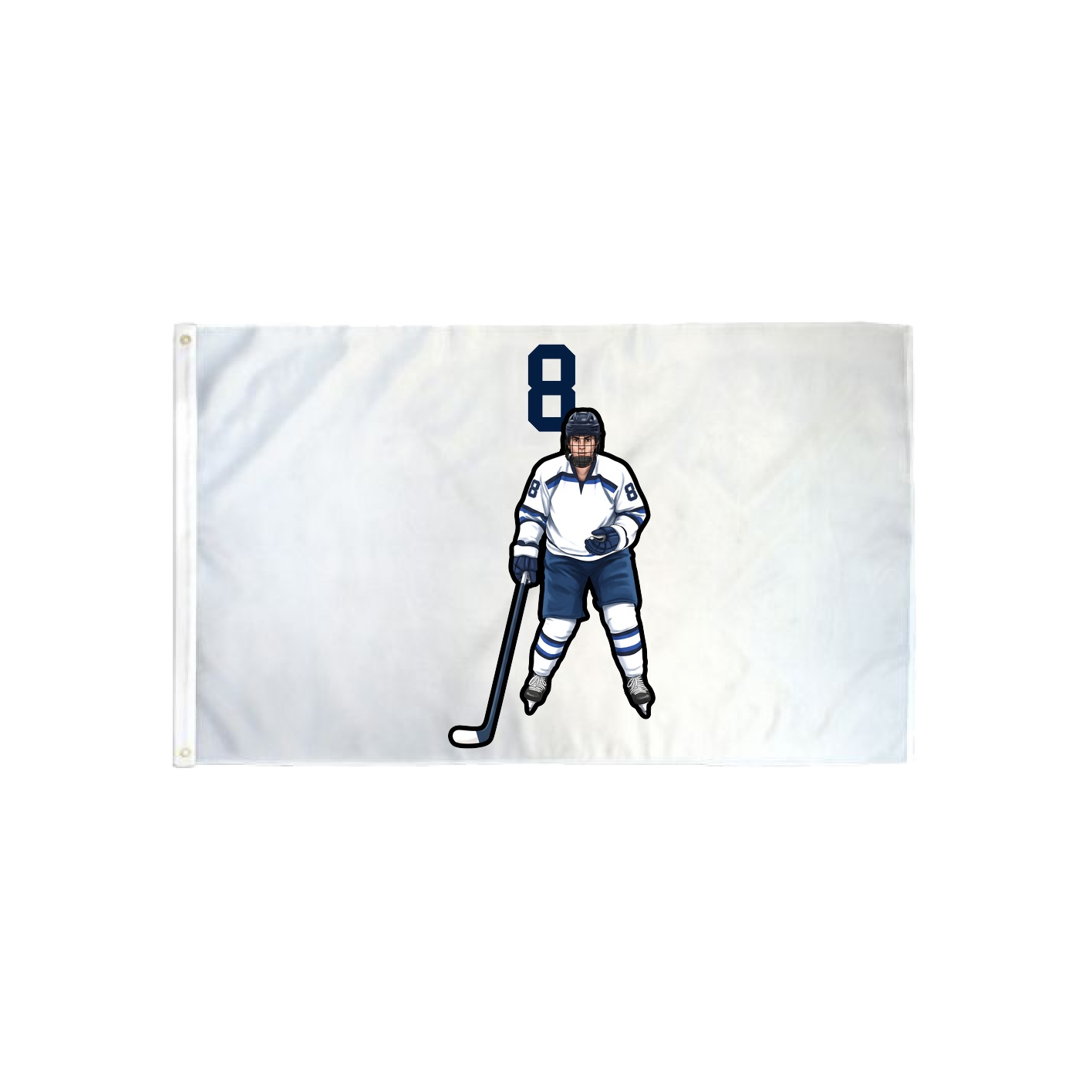 3x5 Flag — Number Top in Classic