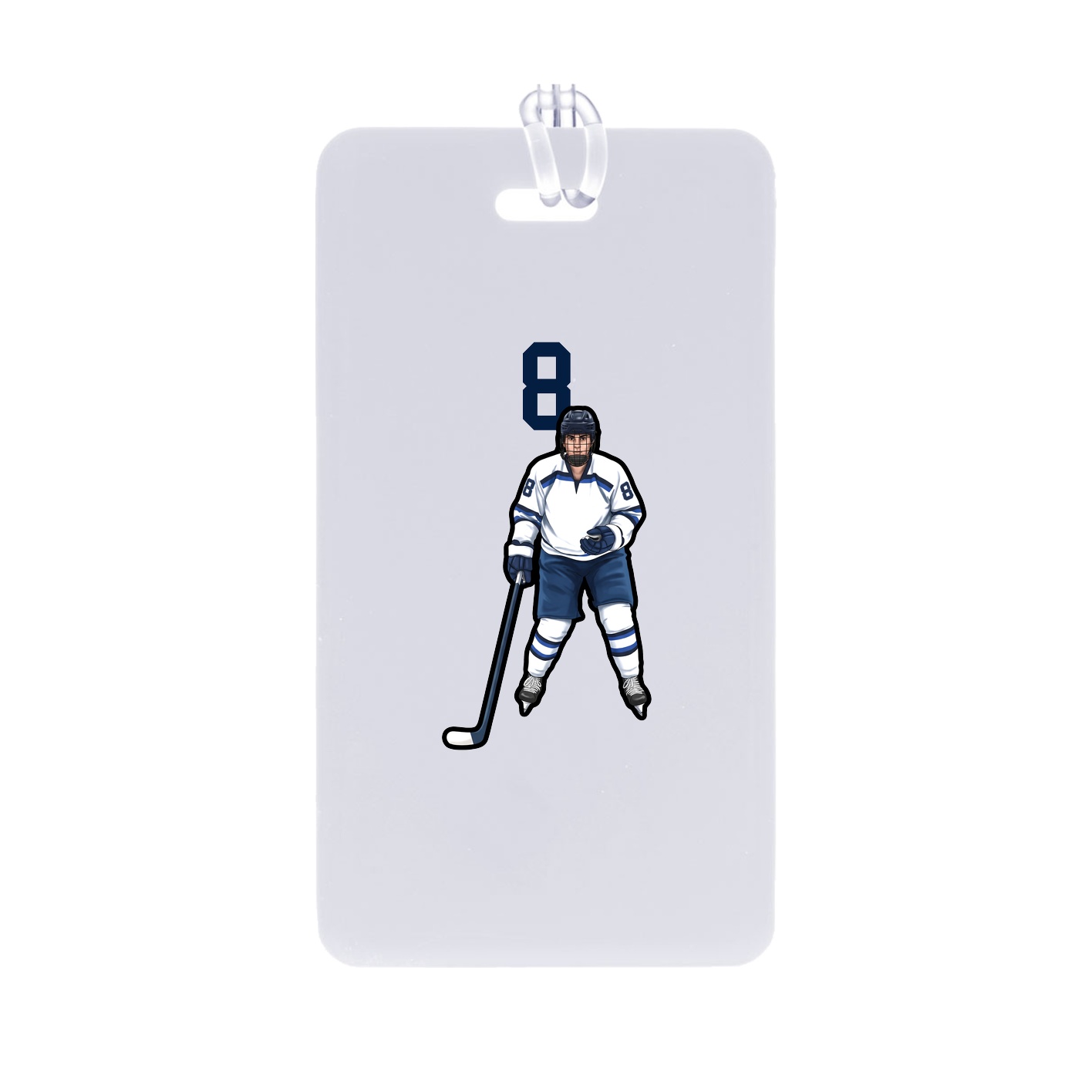 Bag Tag — Number Top in Classic