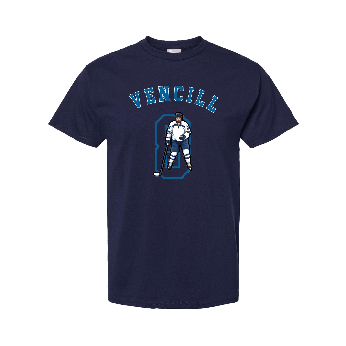 Youth Tee — Shirsey Arch in Navy