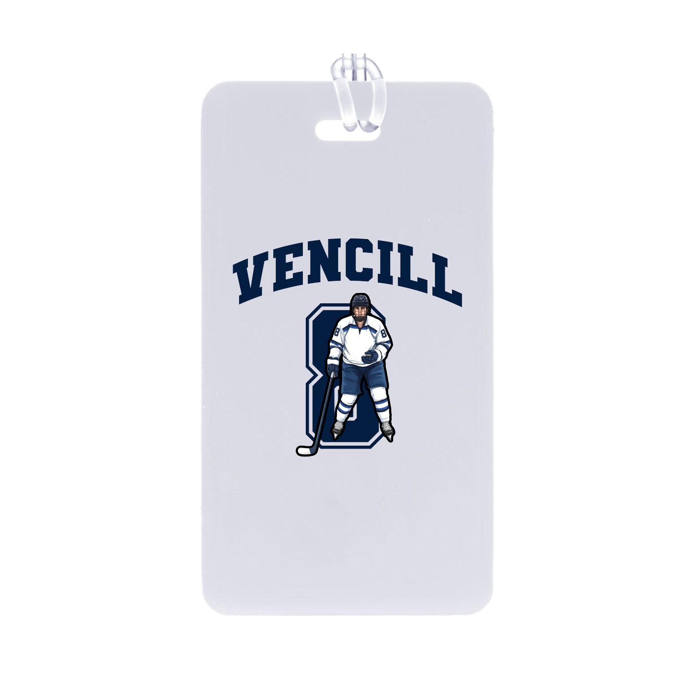 Bag Tag — Number in Classic