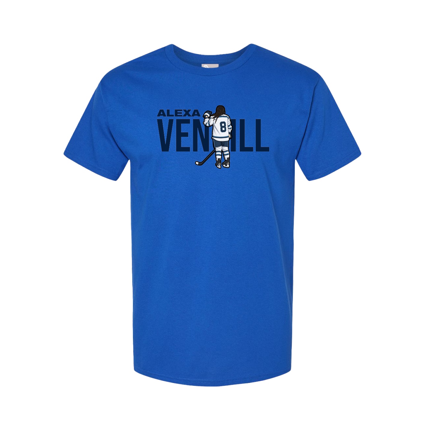 Tee — Player Name in Royal
