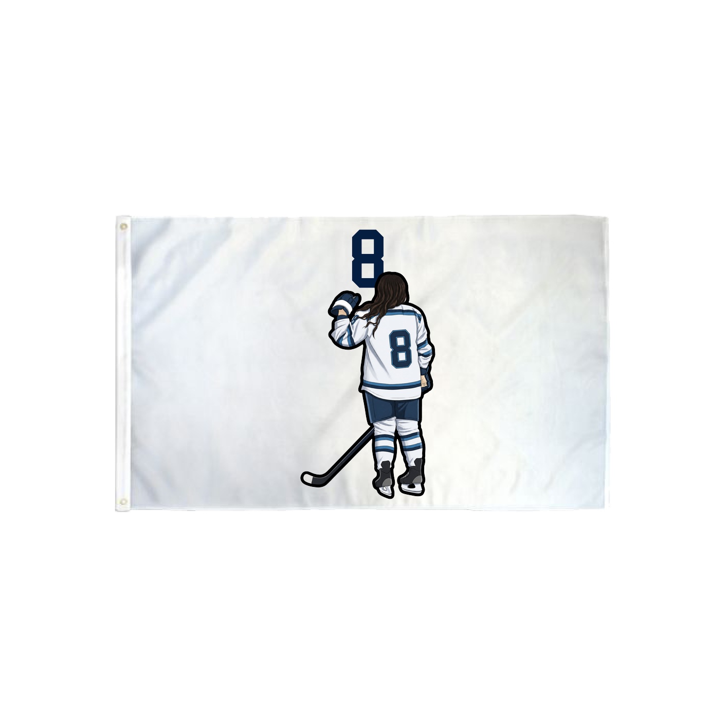 3x5 Flag — Number Top in Classic