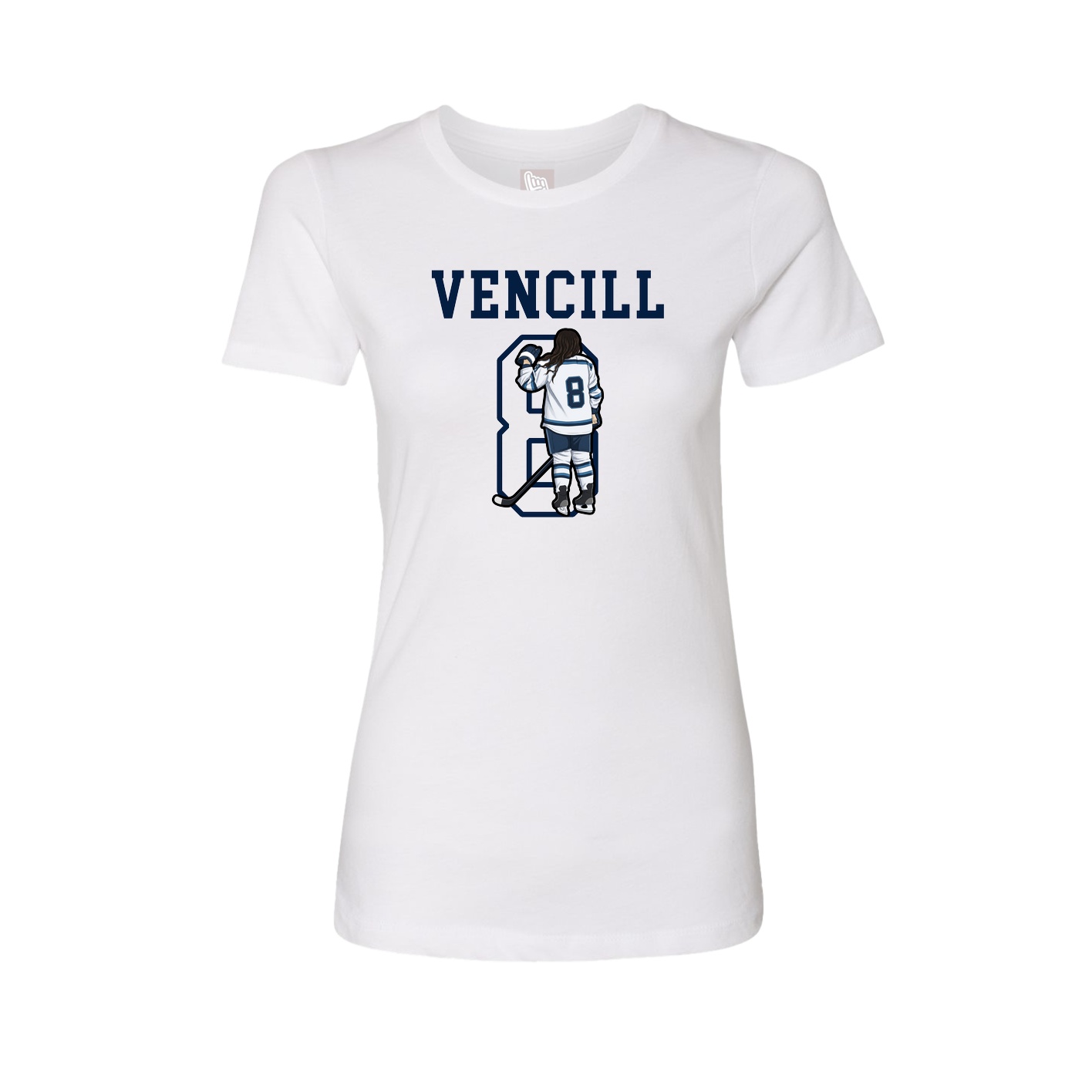 Fitted Women's Tee — Shirsey in White