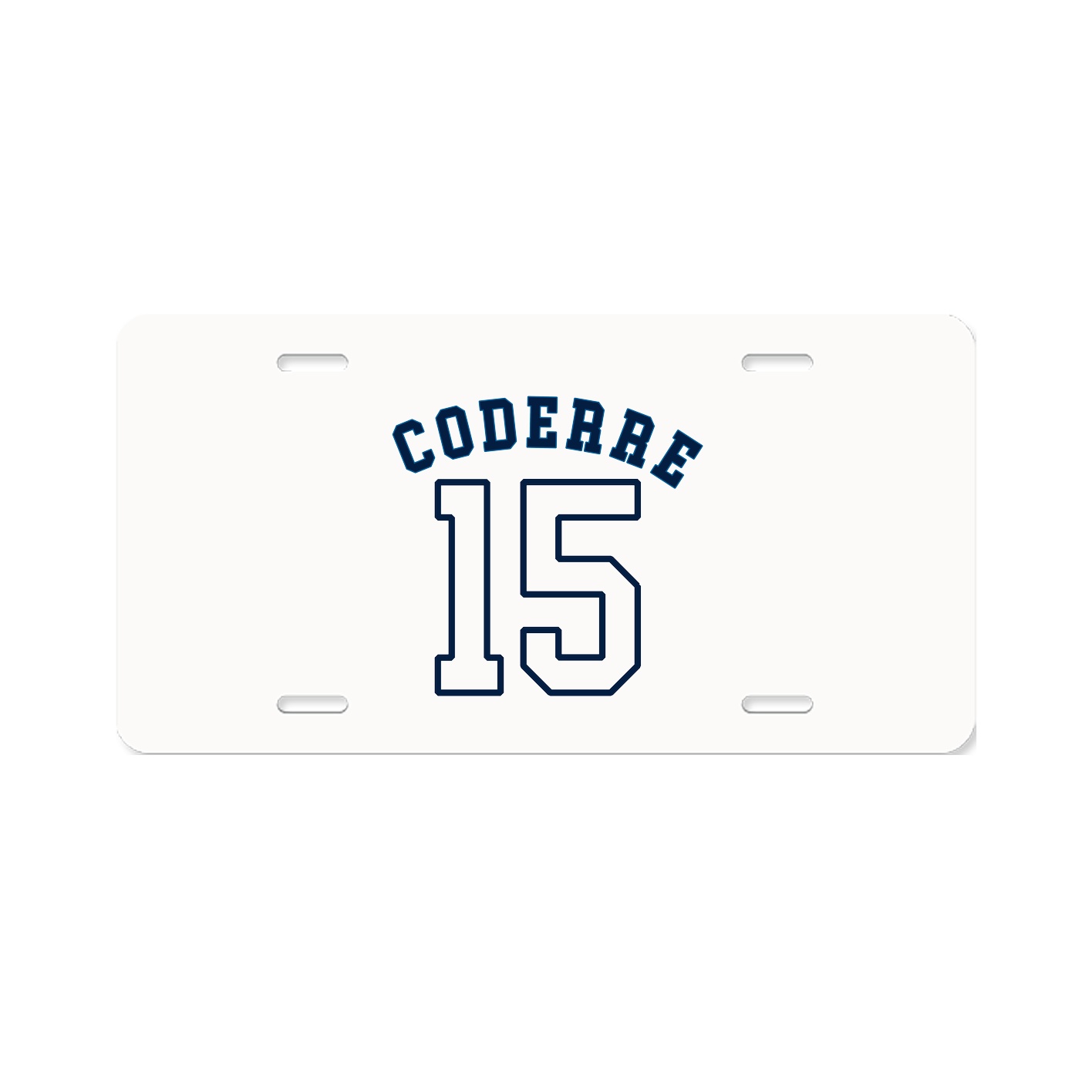 License Plate — Shirsey Arch in Classic