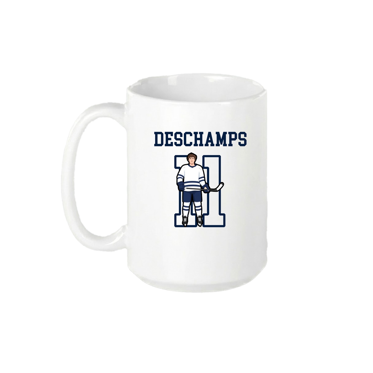 15oz Coffee Mug — Shirsey in White