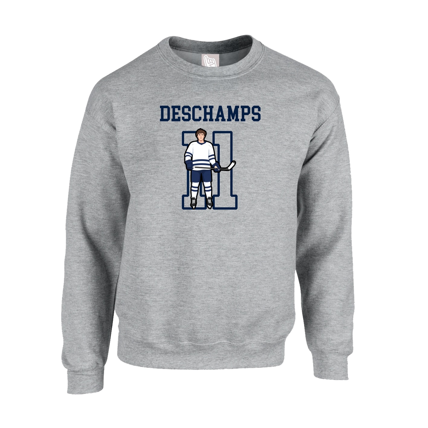 Fleece Crew — Shirsey in Grey