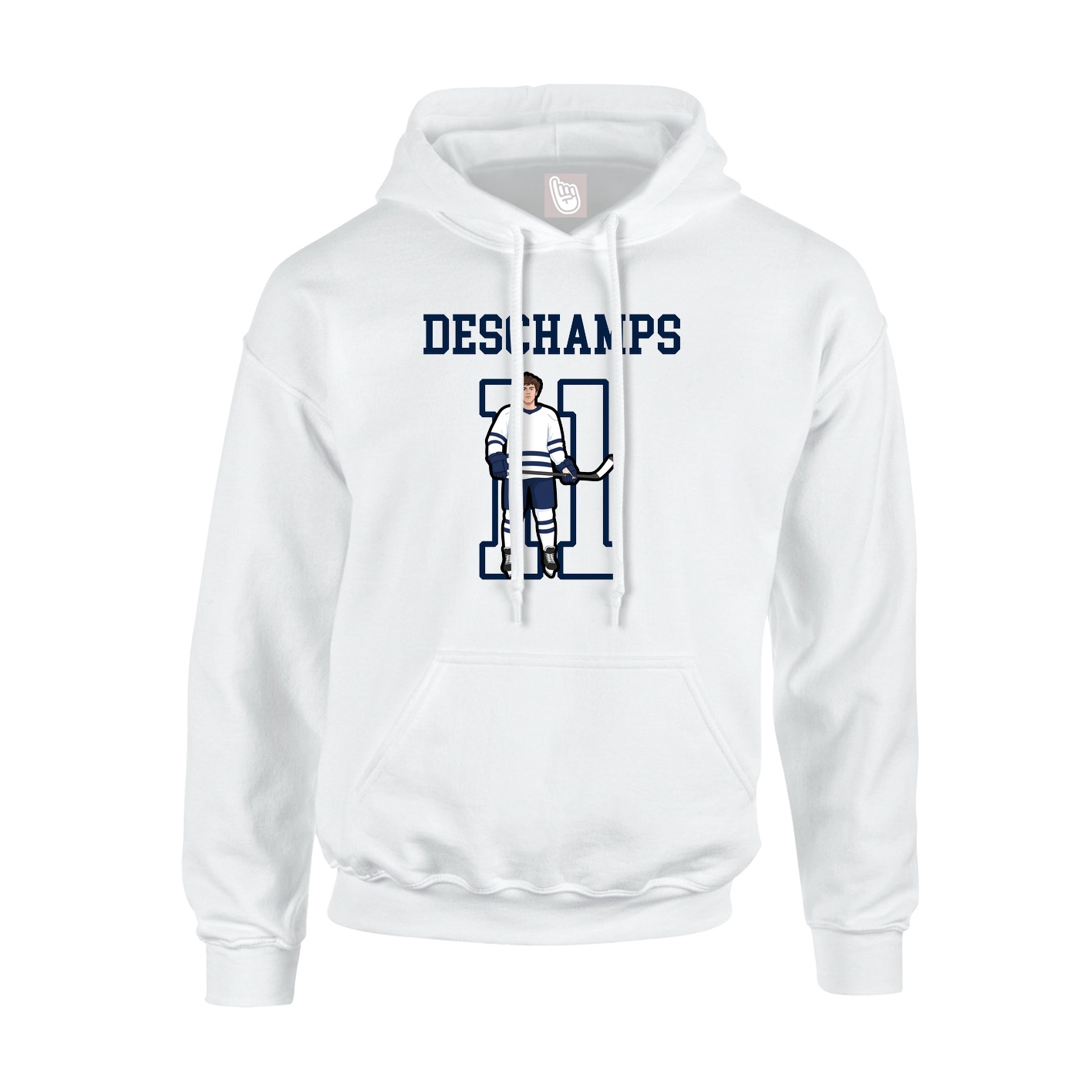 Youth Hoodie — Shirsey in White