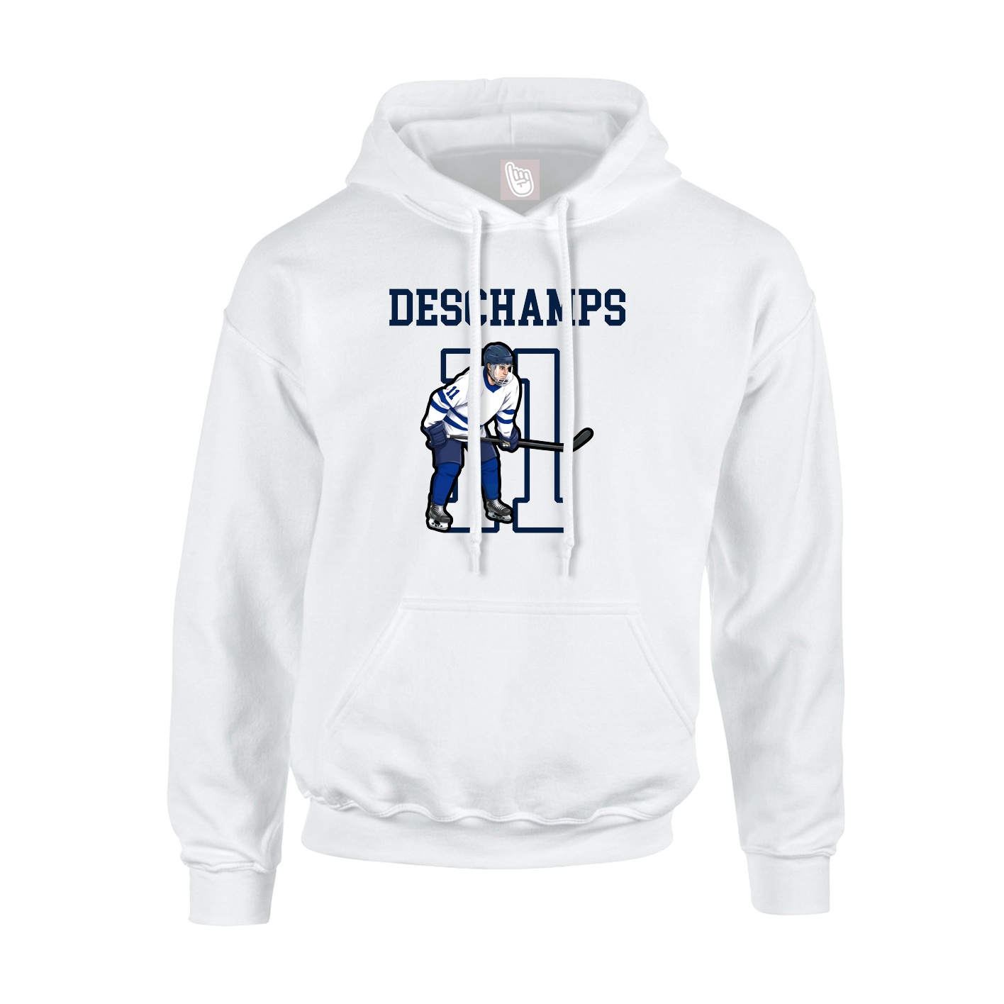 Hoodie — Shirsey in White
