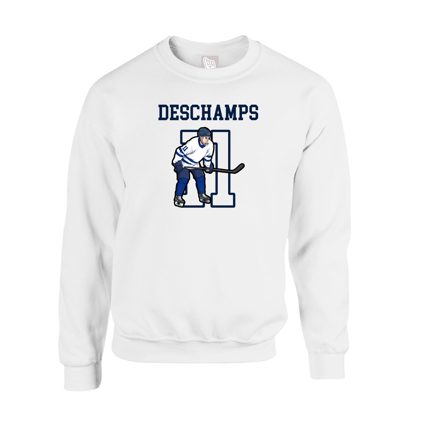 Fleece Crew — Shirsey in White