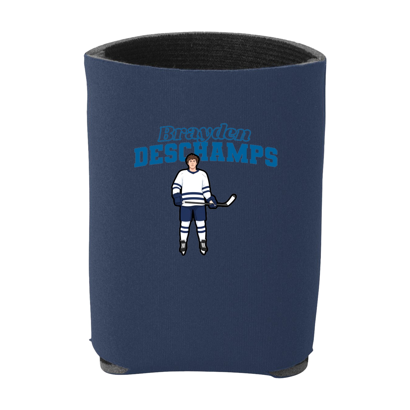 Can Holder — Name Arch in Navy