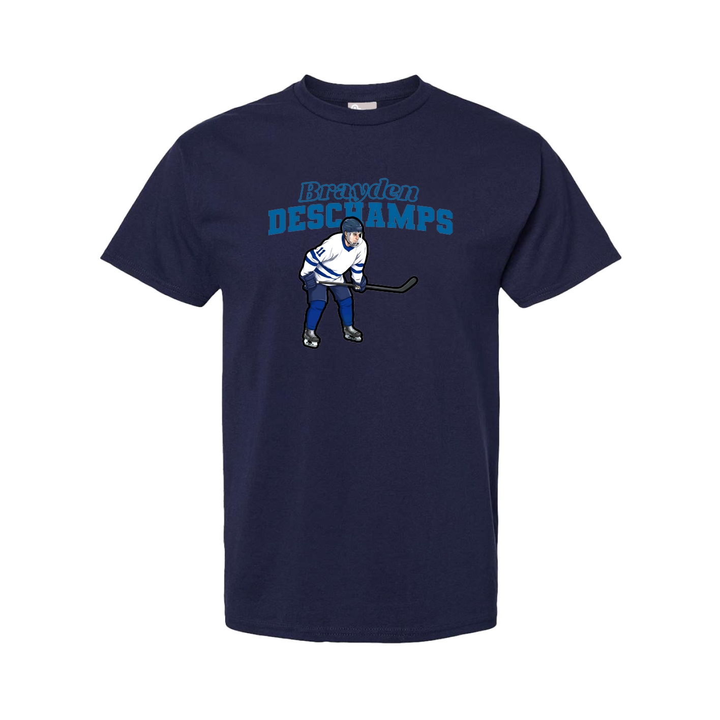 Tee — Name Arch in Navy