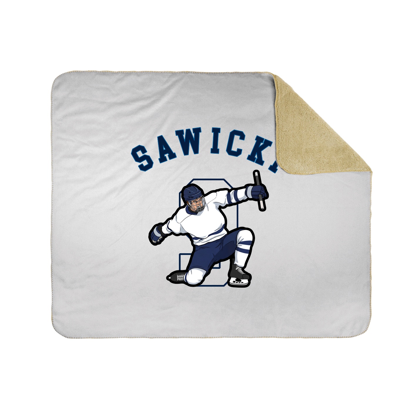 Throw Blanket — Shirsey Arch in White