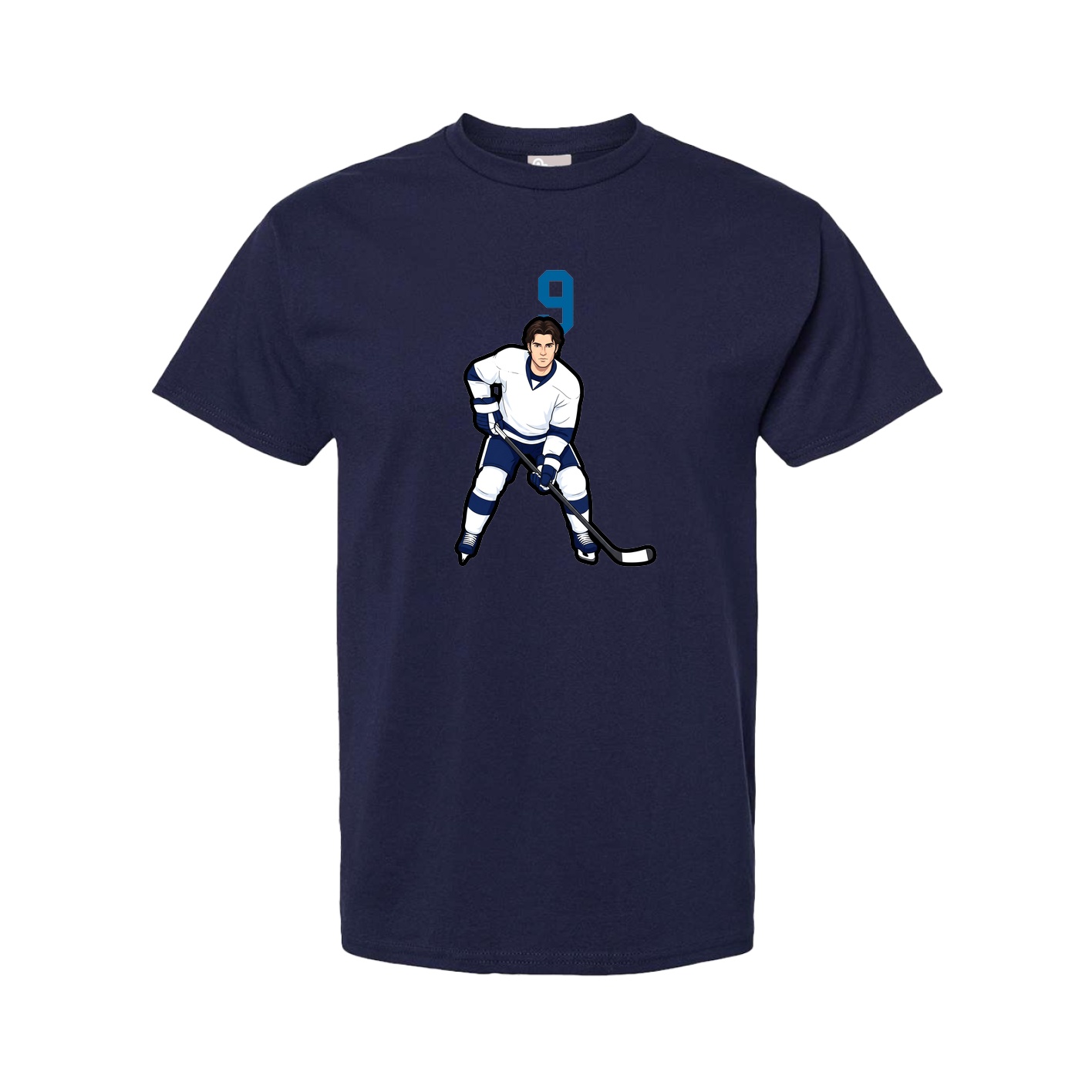 Tee — Number Top in Navy