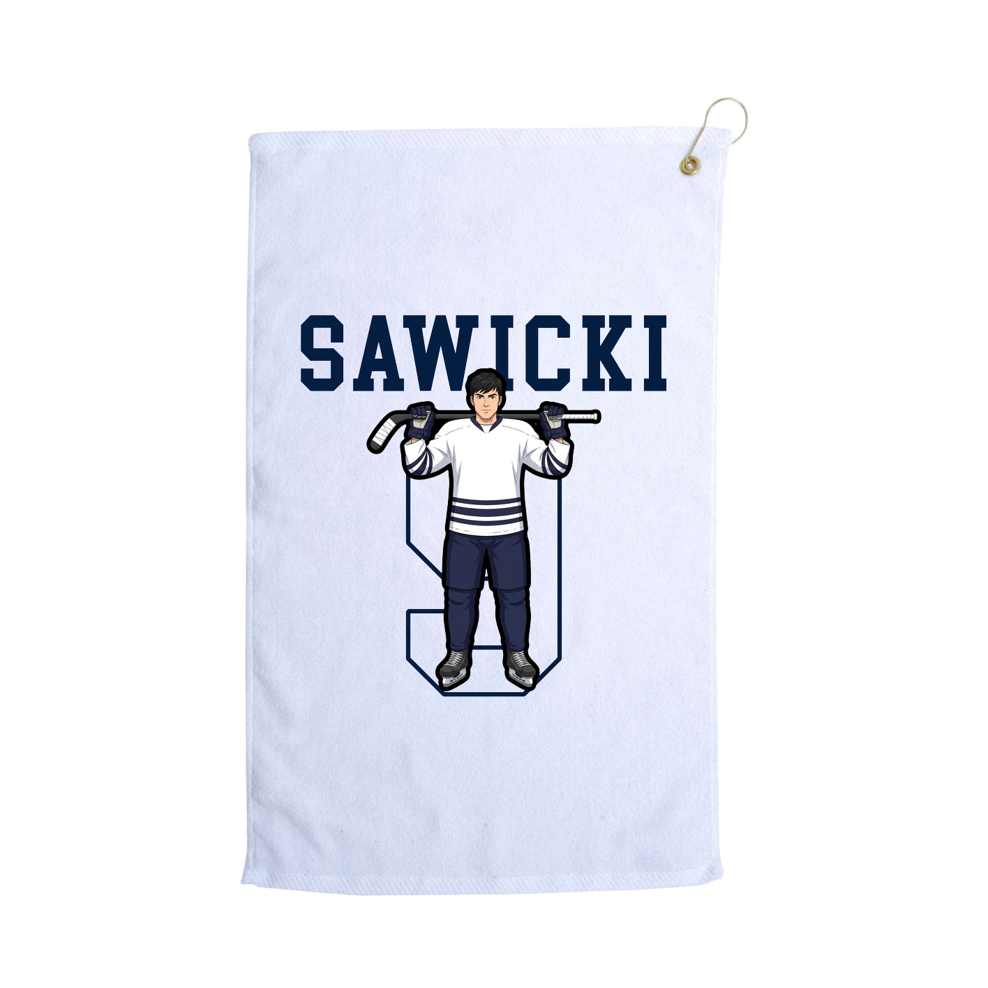 Golf Towel — Shirsey in White