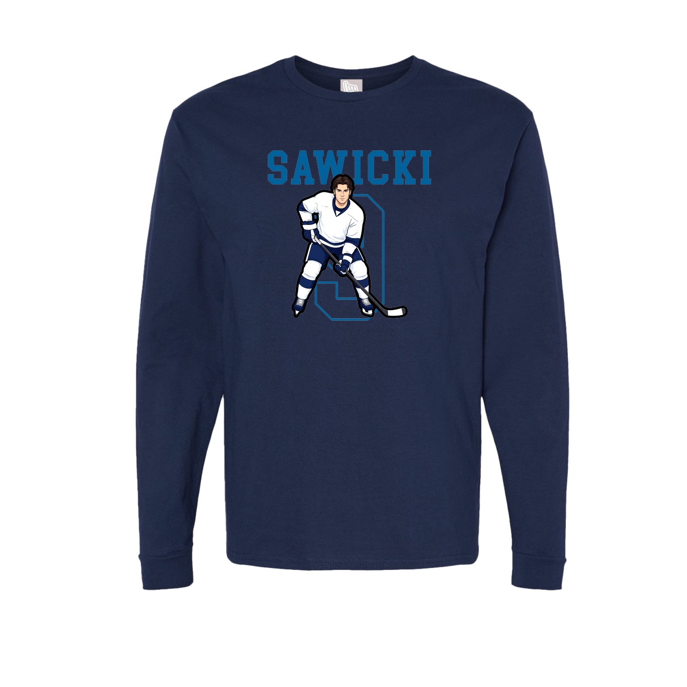 Long Sleeve Tee — Shirsey in Navy