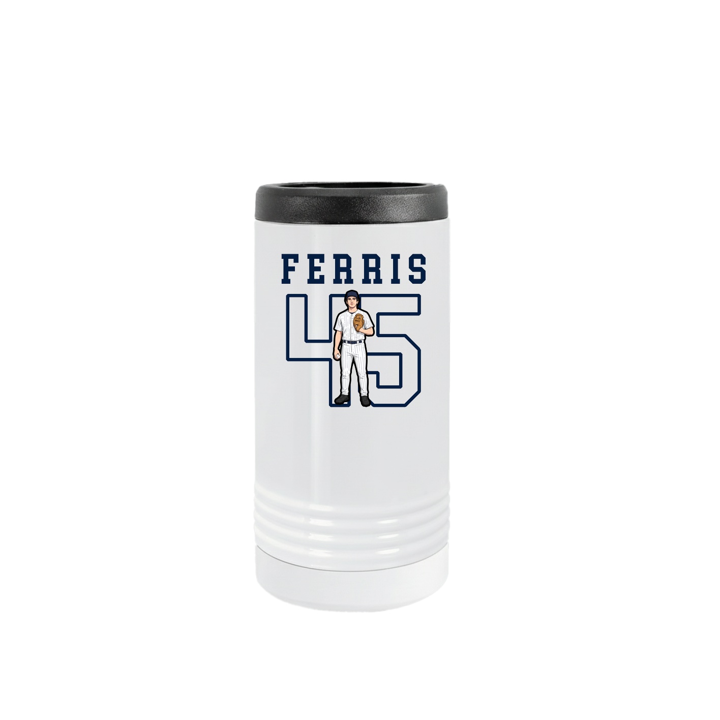 Slim Beverage Holder — Shirsey in White