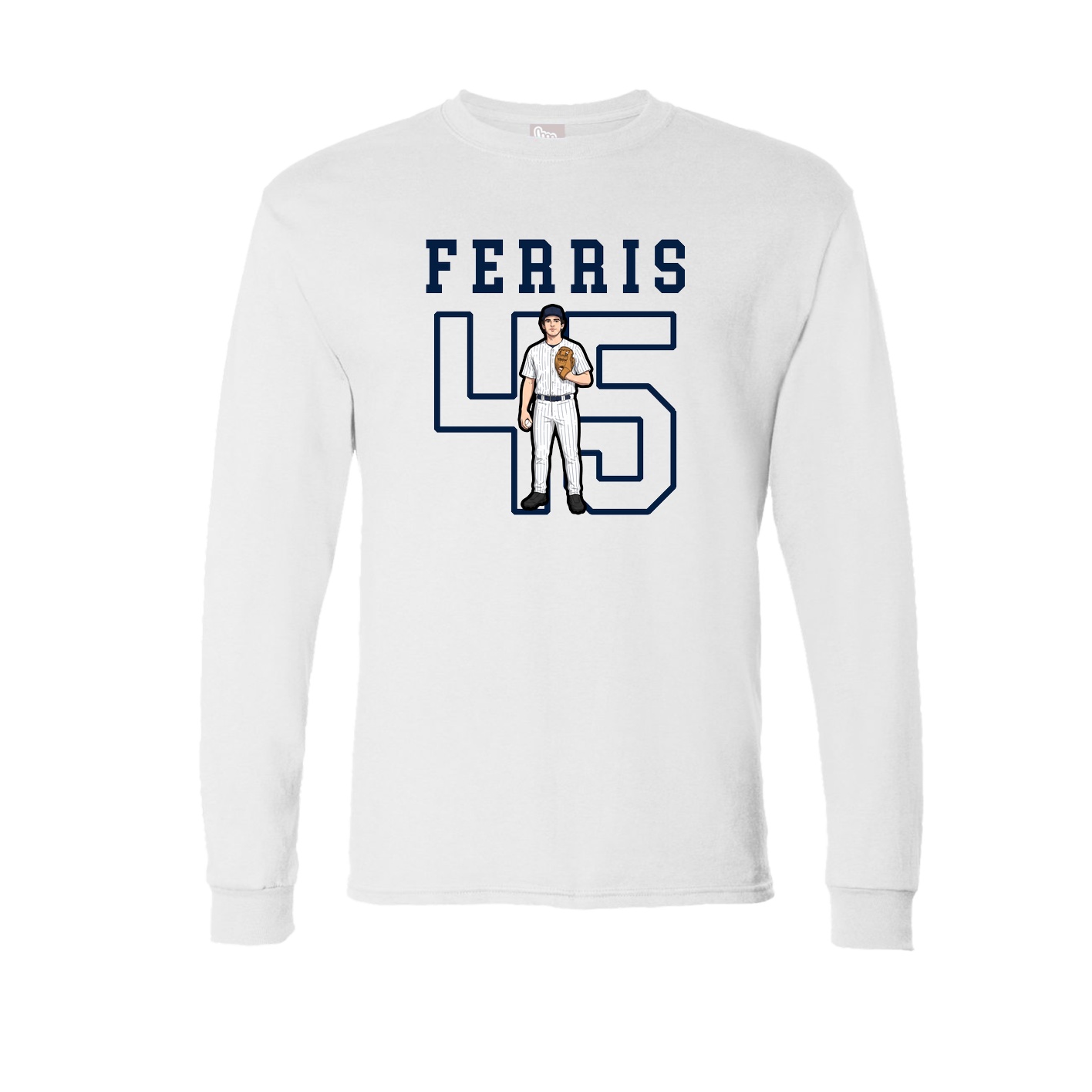 Long Sleeve Tee — Shirsey in White