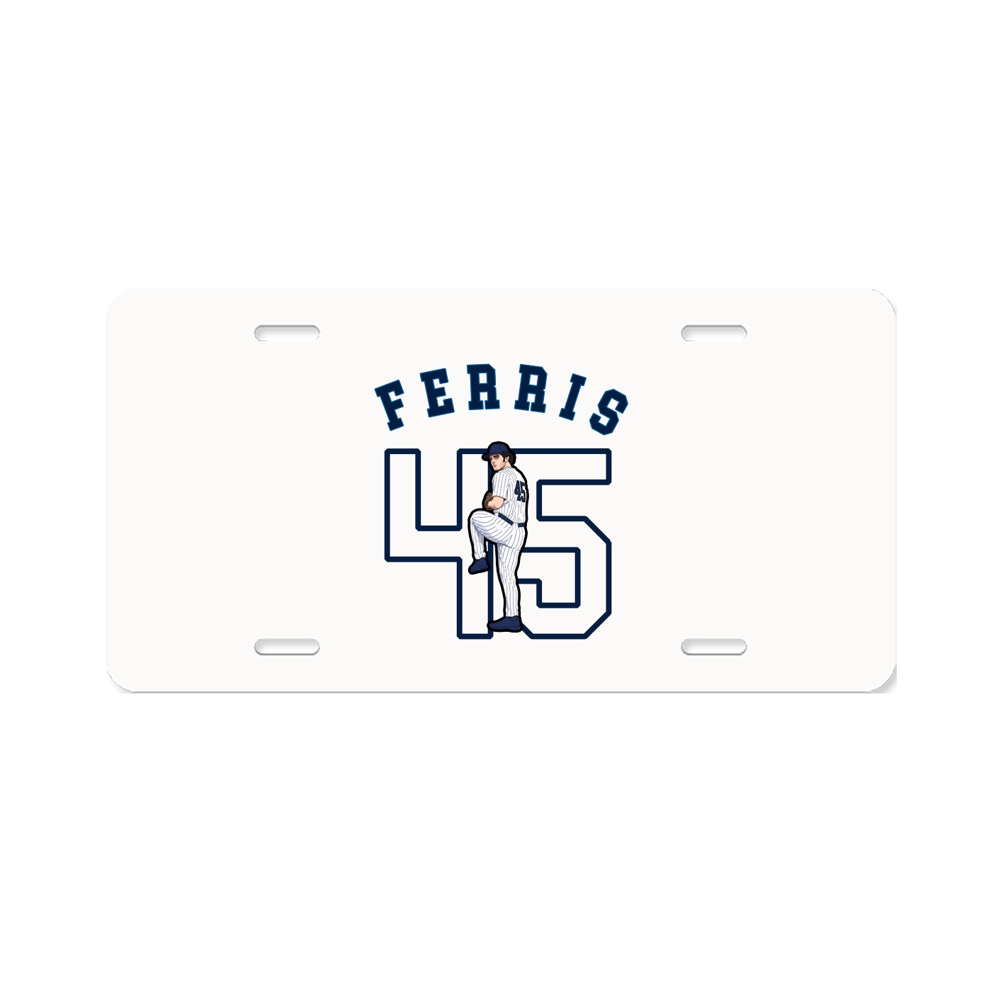 License Plate — Shirsey Arch in Classic