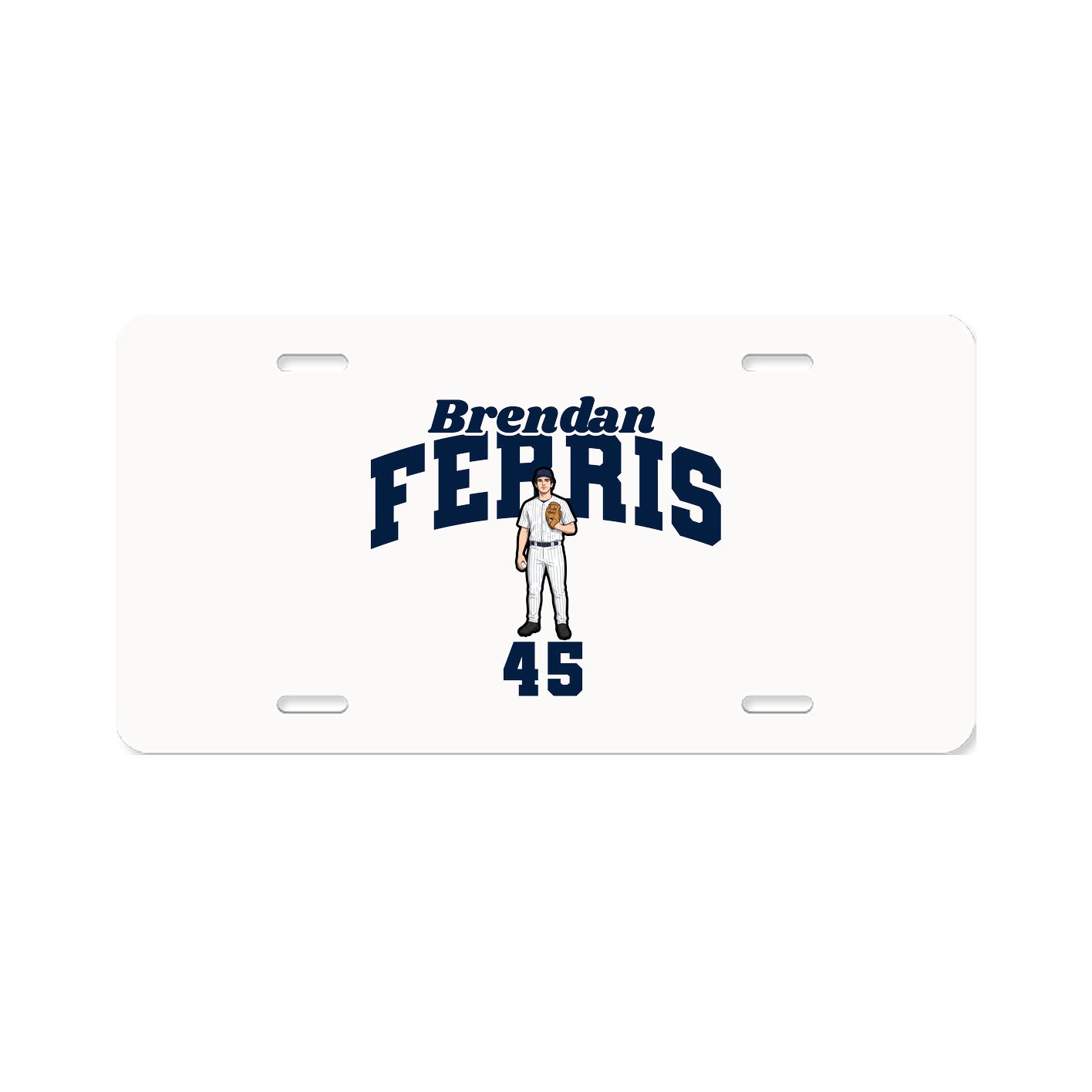 License Plate — Signature Arch in Classic