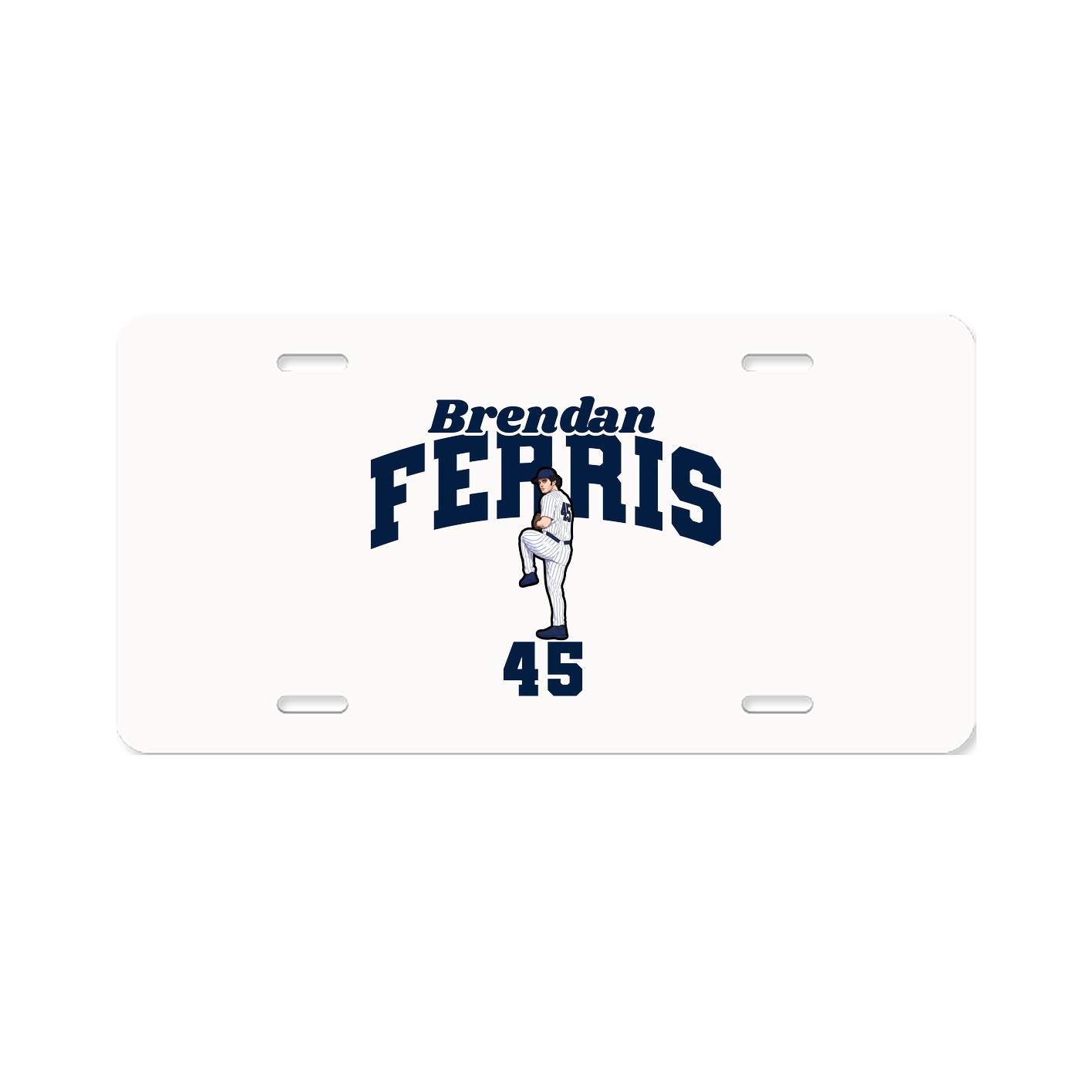 License Plate — Signature Arch in Classic
