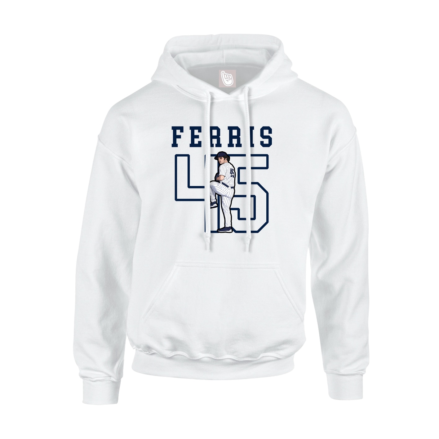 Youth Hoodie — Shirsey in White