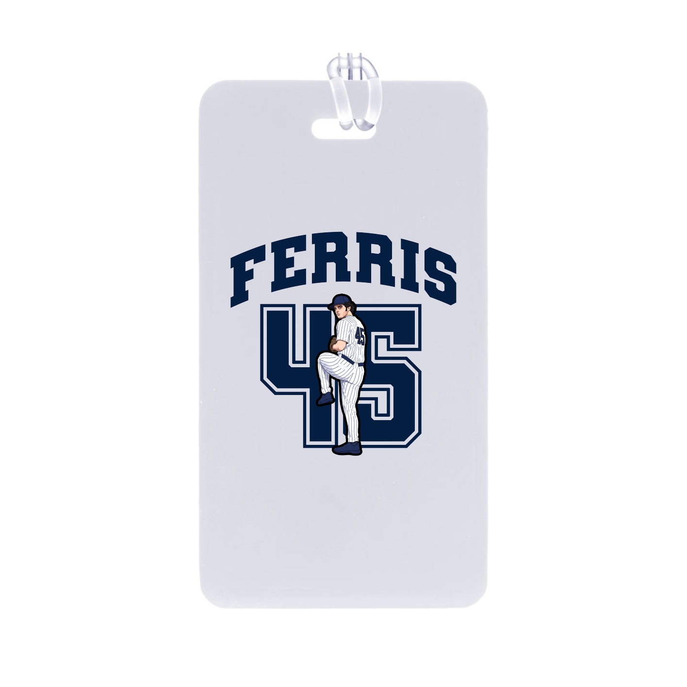 Bag Tag — Number in Classic