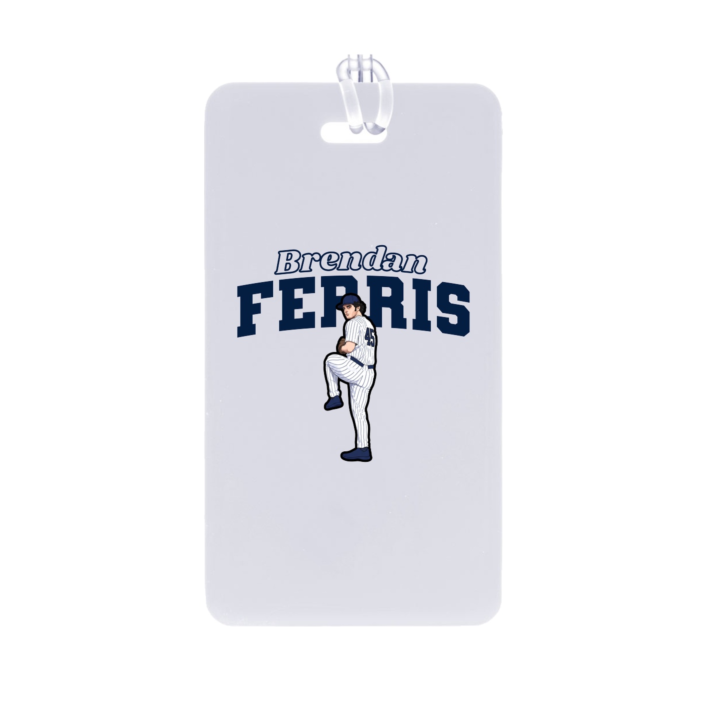 Bag Tag — Name Arch in Classic
