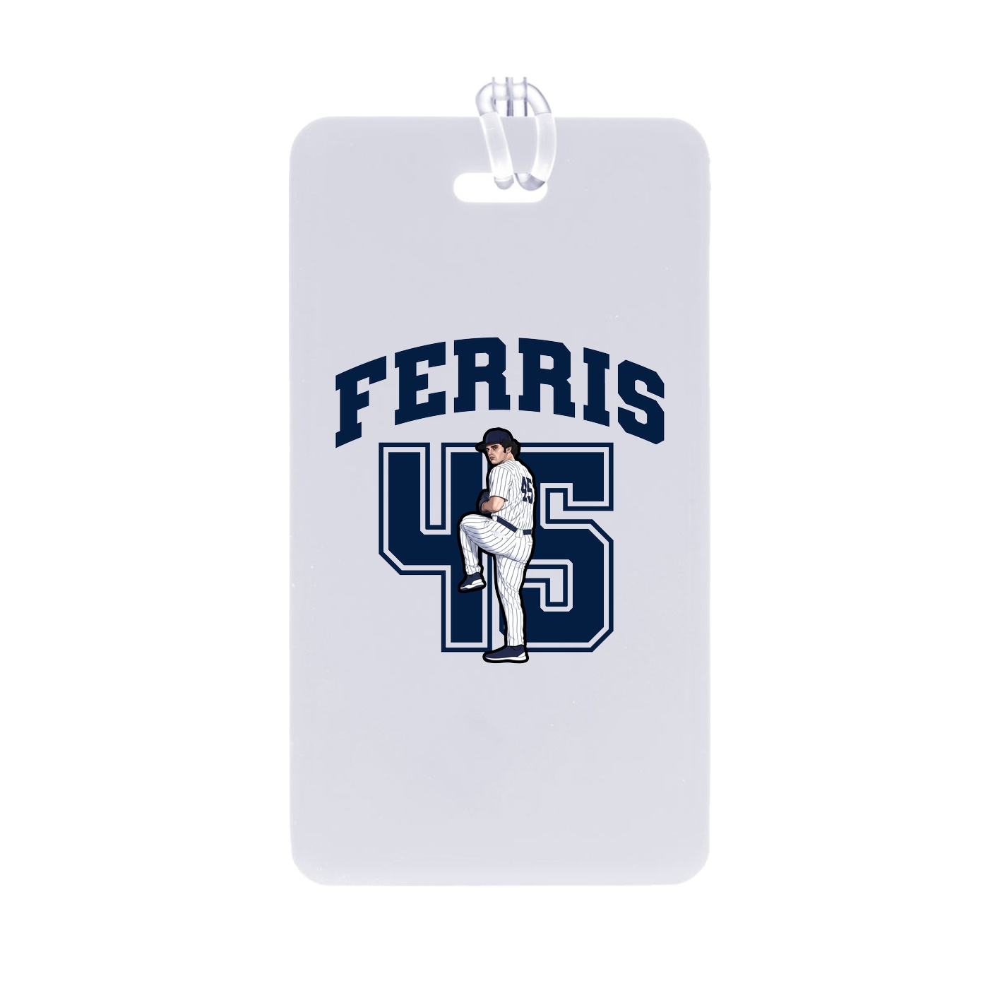 Bag Tag — Number in Classic