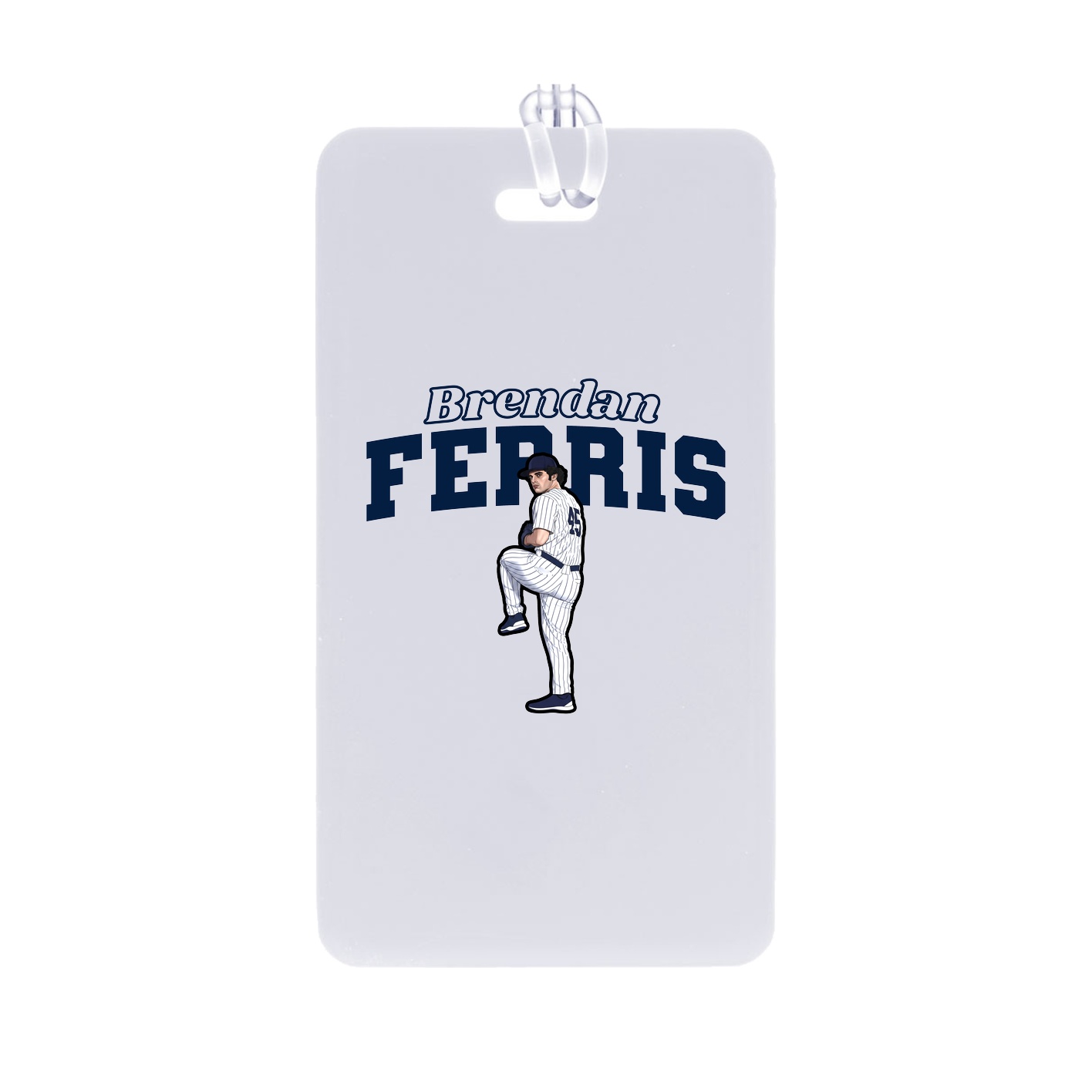 Bag Tag — Name Arch in Classic