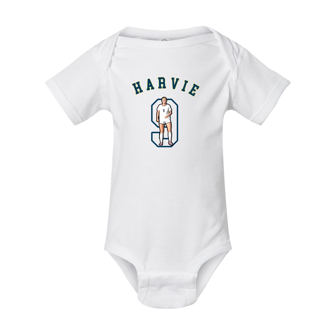 Baby Onesie — Shirsey Arch in White
