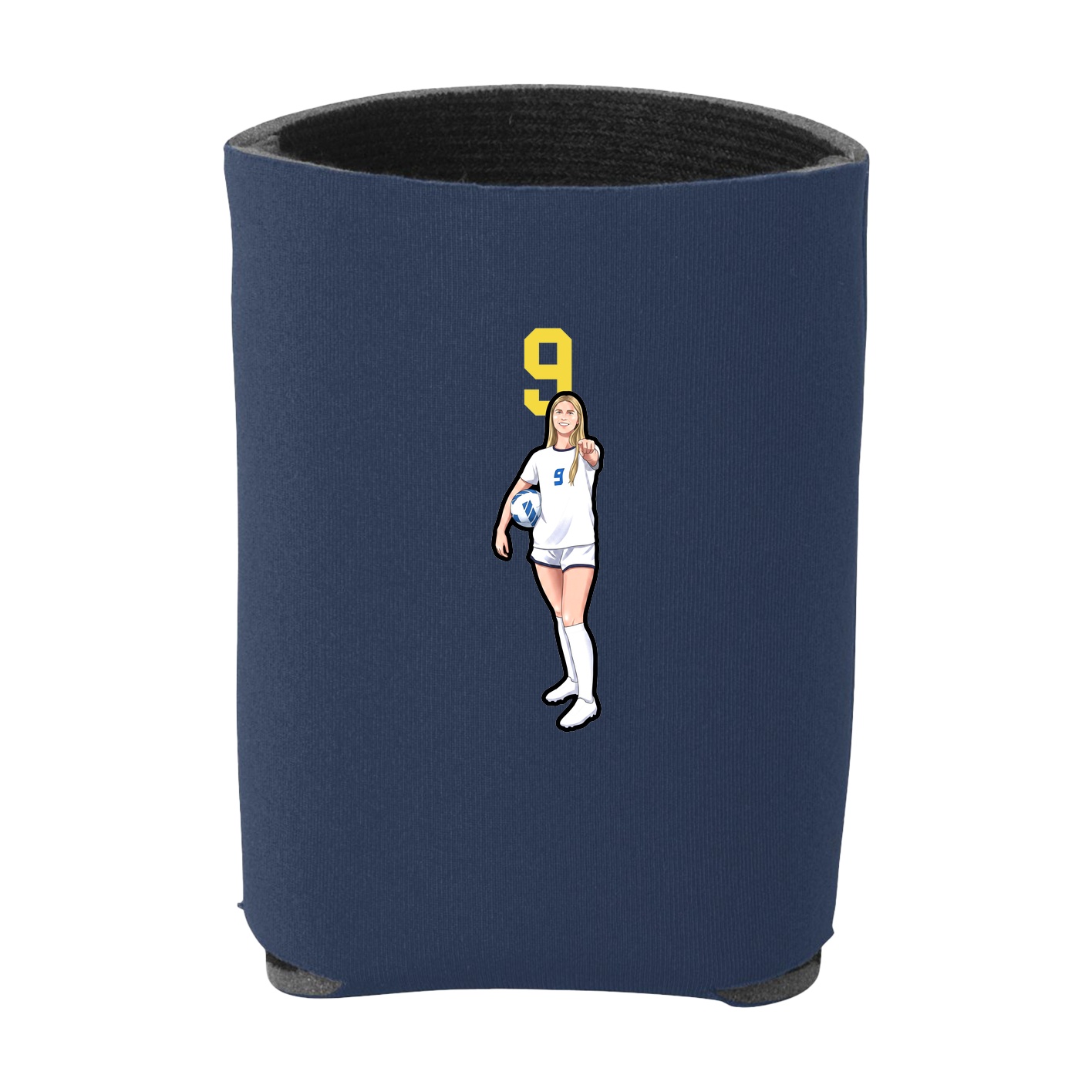 Can Holder — Number Top in Navy