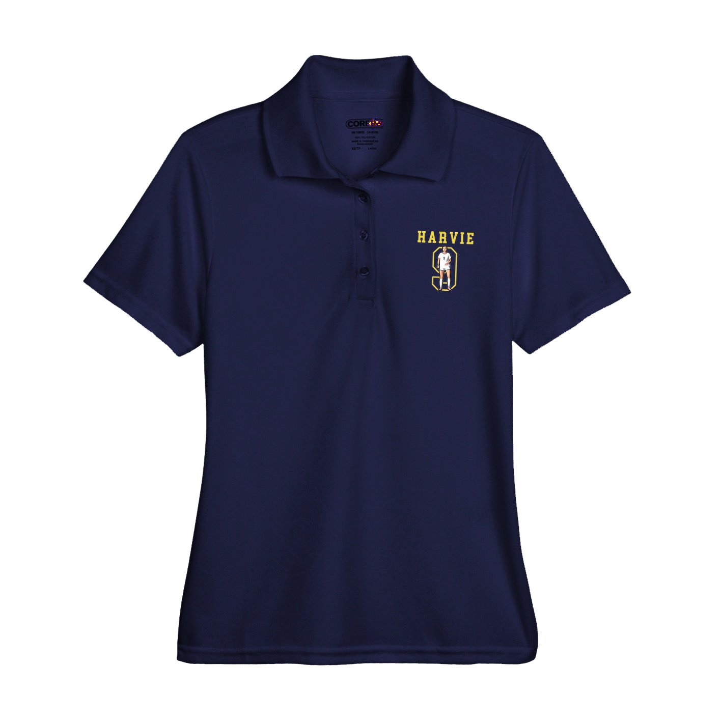 Womens Performance Polo — Shirsey in Navy