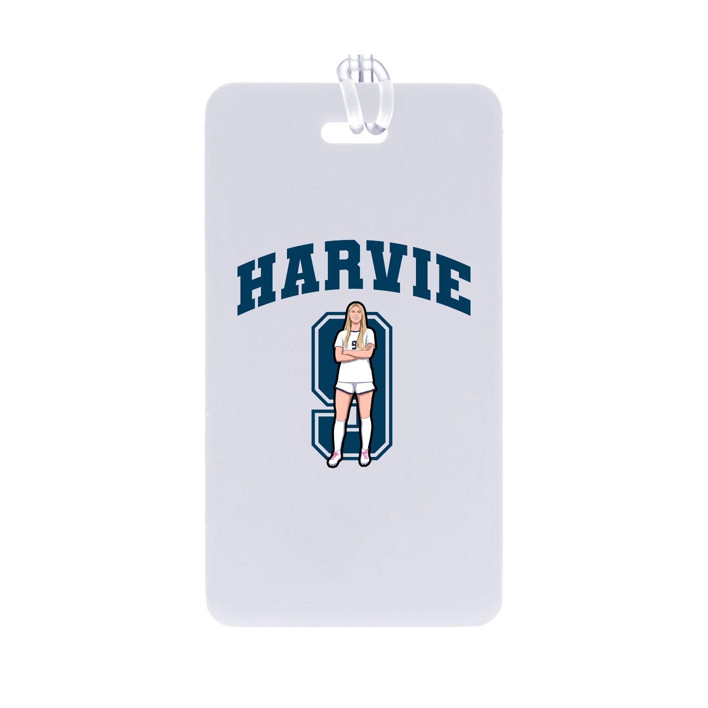 Bag Tag — Number in Classic