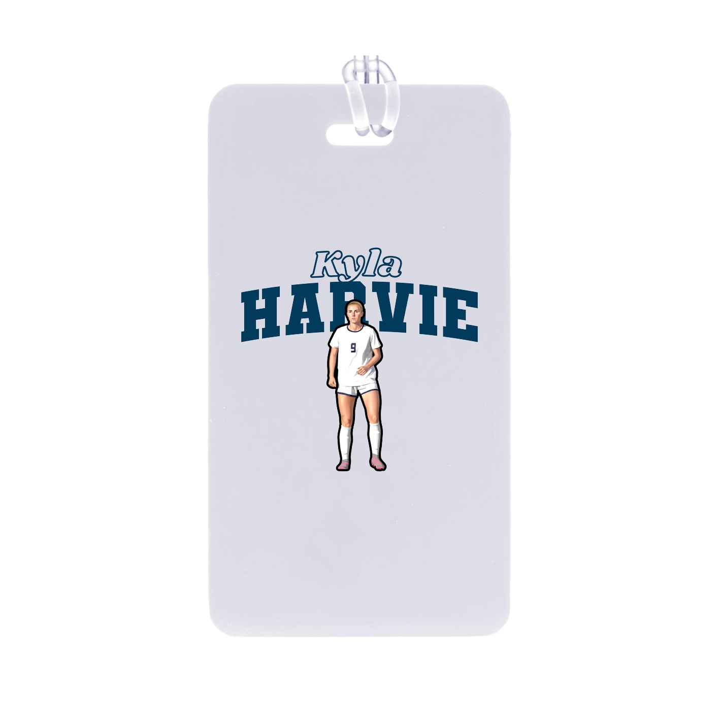 Bag Tag — Name Arch in Classic