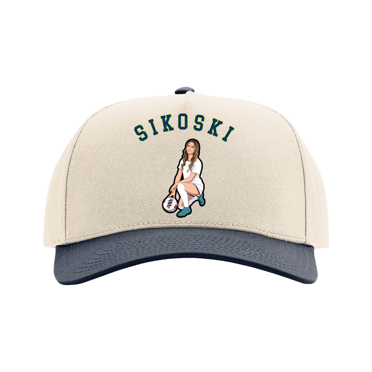 Full Fabric Five-Panel Champ Cap